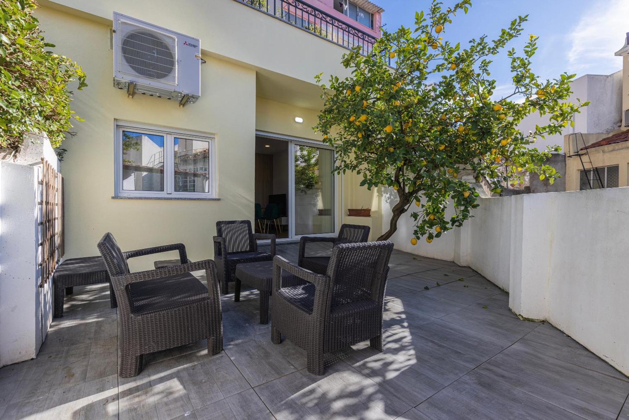 Apartamento Moderno Com Terraco Lisbon Luaran gambar